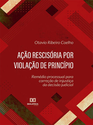 cover image of Ação rescisória por violação de princípio